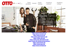Tablet Screenshot of otto.lv